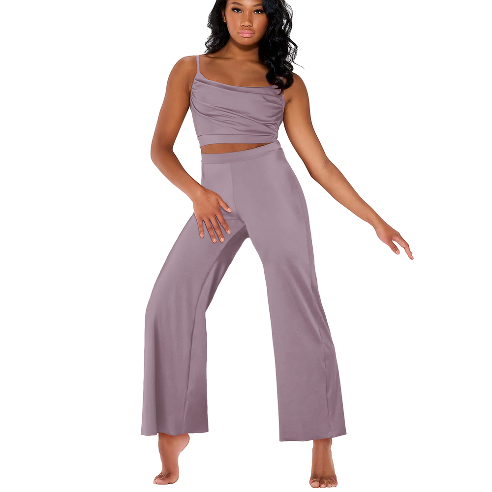 Crop Top Crochet - MiDee Contemporay Dance Outfit Girls 2
