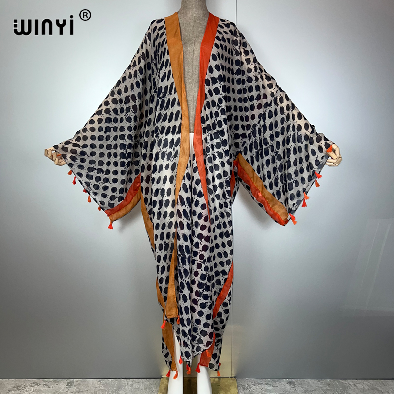 WINYI Summer Outfit Kimono Ame - Cover Up Kaftan 评论和价格