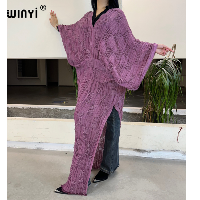 WINYI kaftan tie-dye Make an o - Cover Up Kaftan 评论和价格