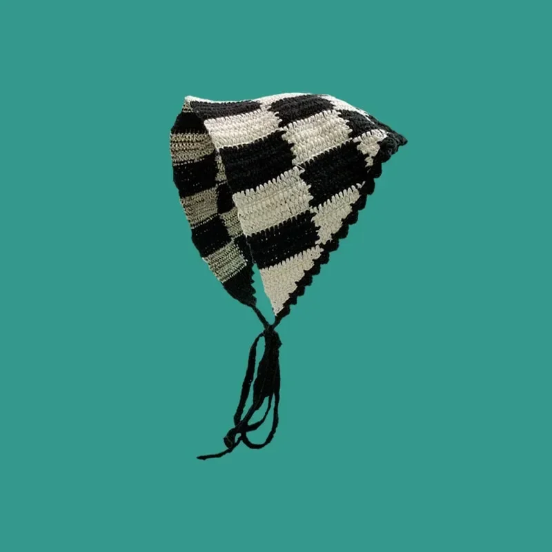 Spring Summer Geometric Korean - Headband Summer Knit 评论和价格