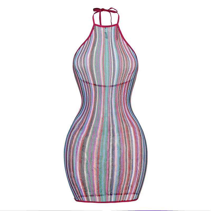1PC Sexy Women Fishnet Cover U - Cover Up Kaftan 评论和价格