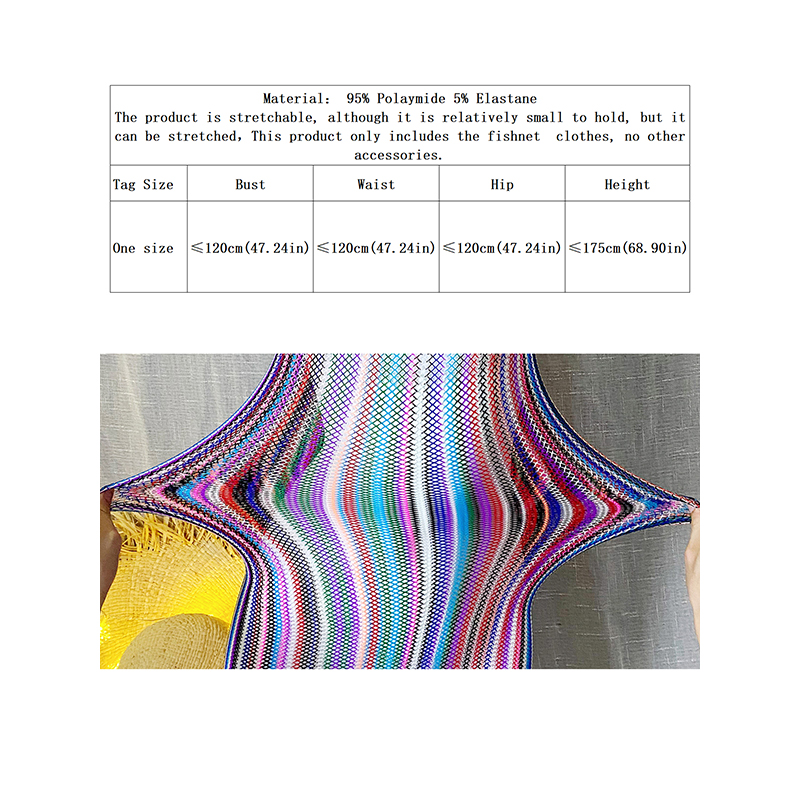 1PC Sexy Women Fishnet Cover U - Cover Up Kaftan 评论和价格