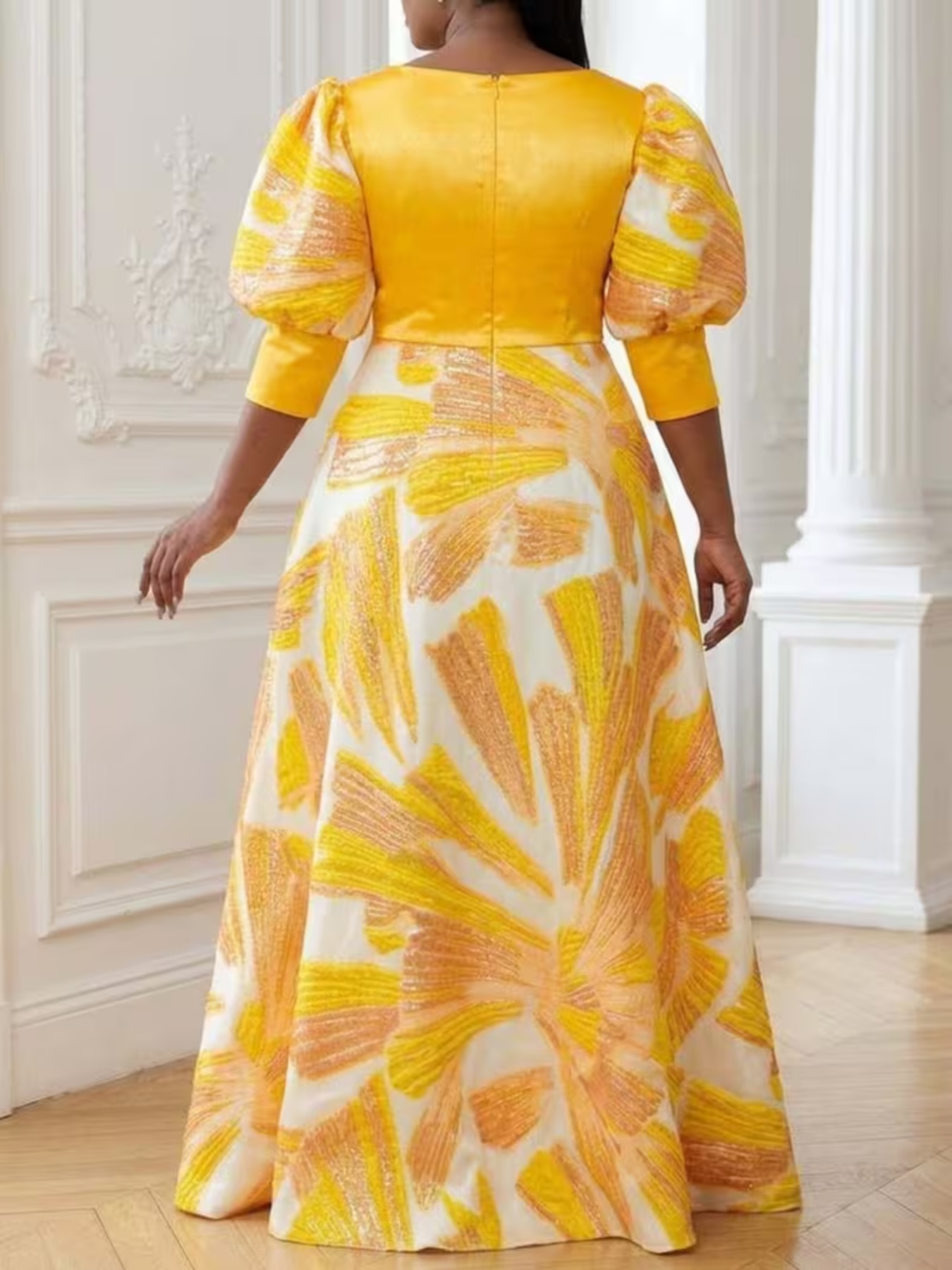 Plus Size Women Printed Satin  - Romper Floral Print 评论和价格