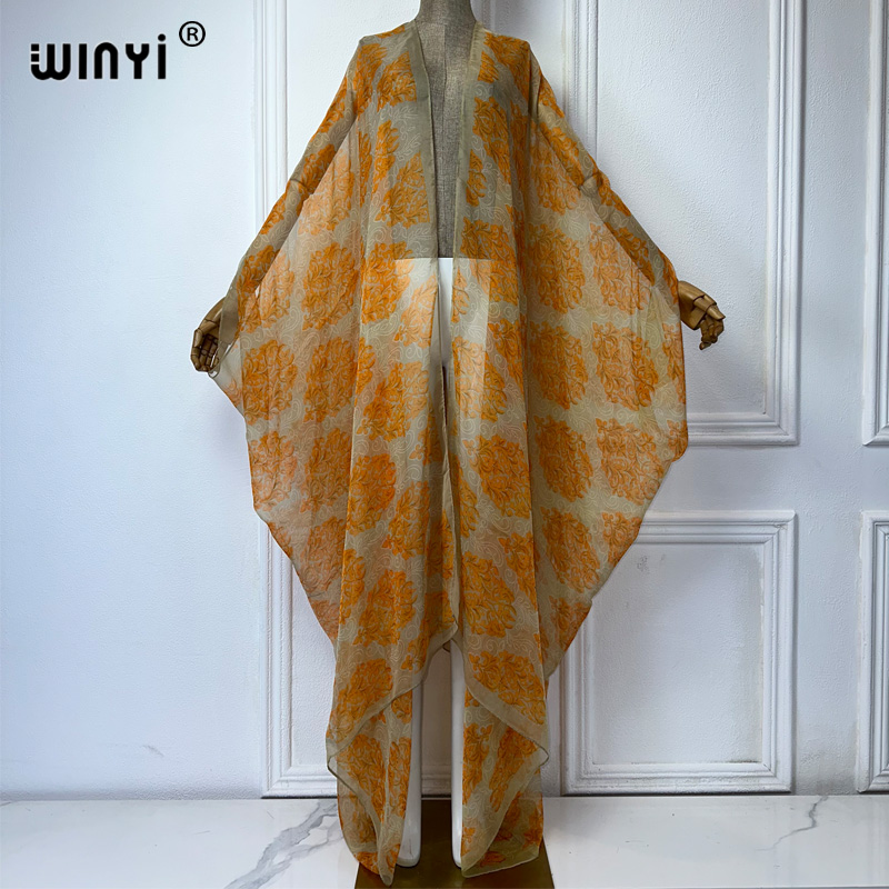 WINYI maxi kimono summer Persp - Cover Up Kaftan 评论和价格