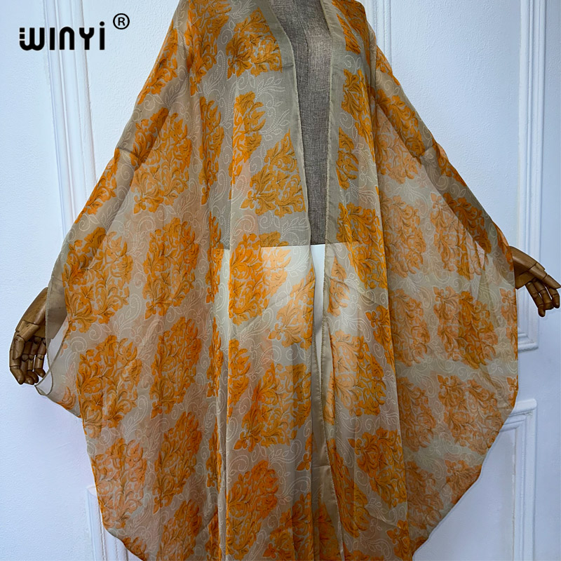 WINYI maxi kimono summer Persp - Cover Up Kaftan 评论和价格