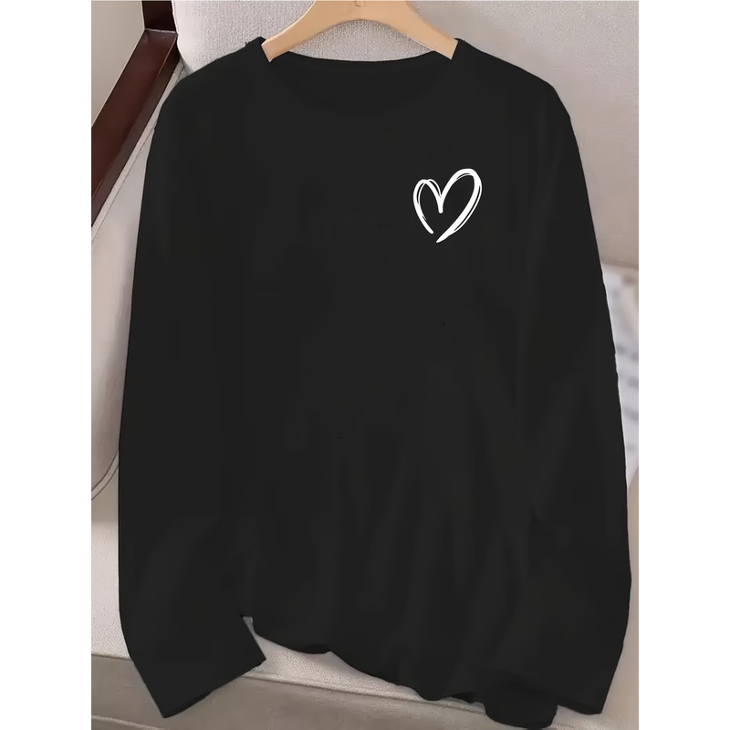 [ T-Shirt]  Oversized Long-Sle - Blouse Off Shoulder 评论和价格
