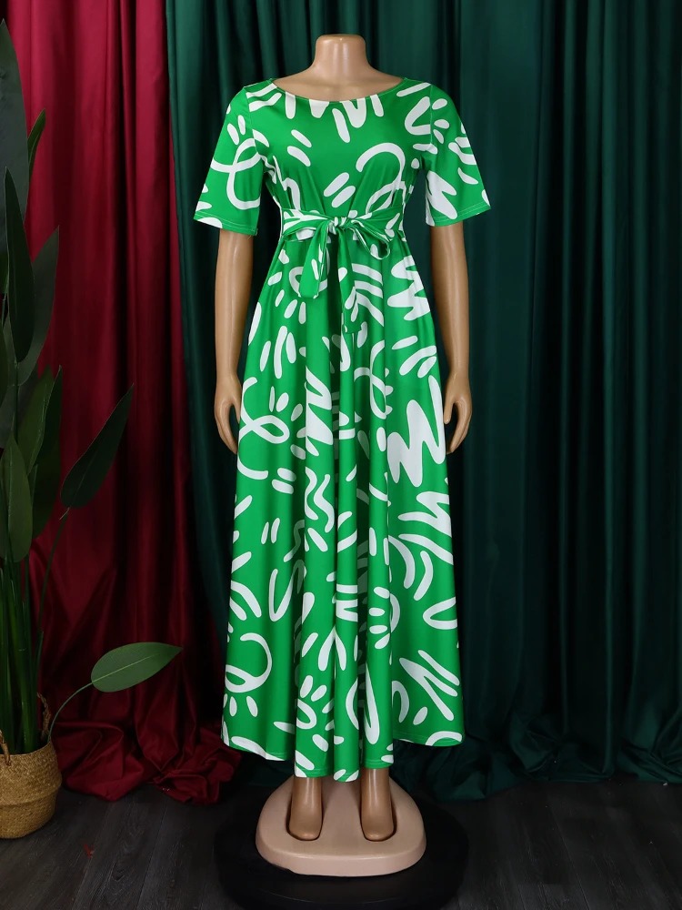 Floral Print Tie Waist Midi Dr - Midi Skirt Floral 评论和价格